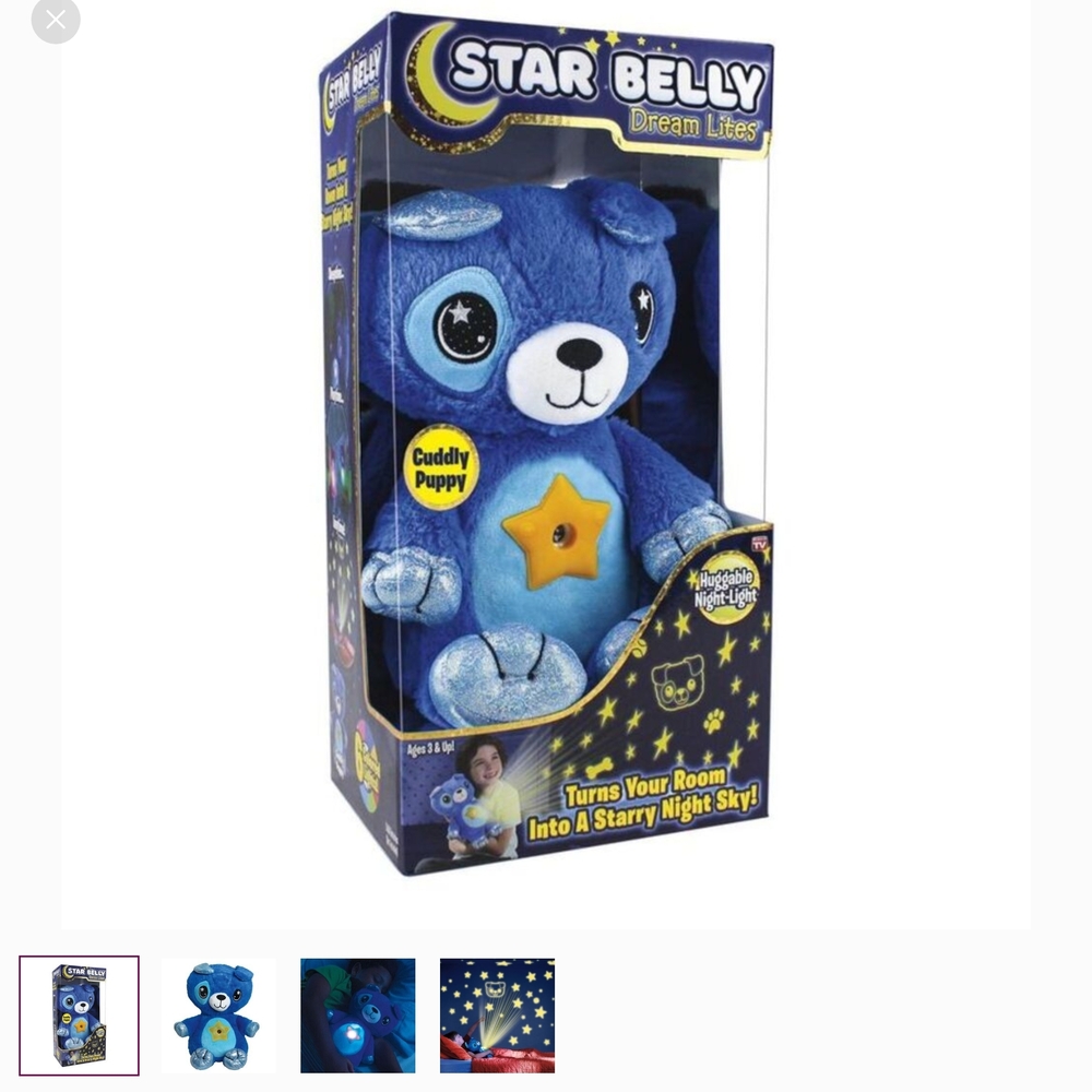Dream Lites Cuddly Puppy - Blue